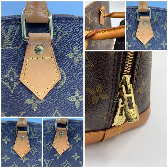 Authentic Louis Vuitton Monogram Alma PM Bag - Picture 10 of 14